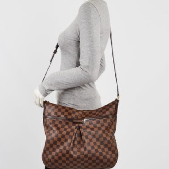 Authentic LOUIS VUITTON Damier Canvas Bloomsbury GM Bag - Picture 5 of 15